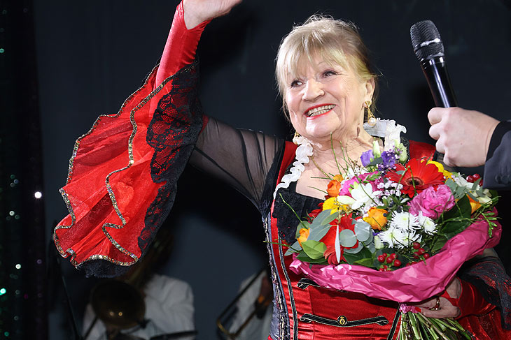 Margit Sponheimer bei der Narrhalla Soirée am 20.01.2024 im Deutschen Theater München(©Foto: Martinn Schmitz)